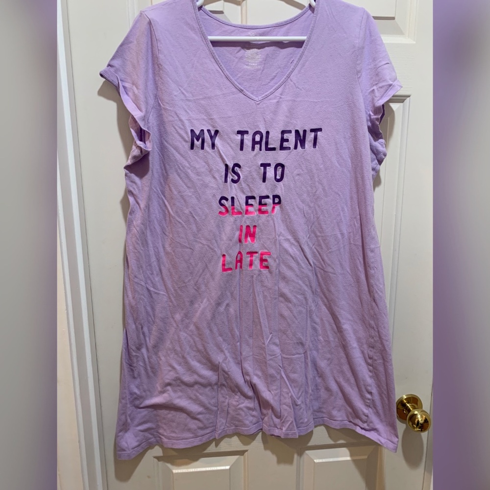 Secret Treasures Purple Nightshirt